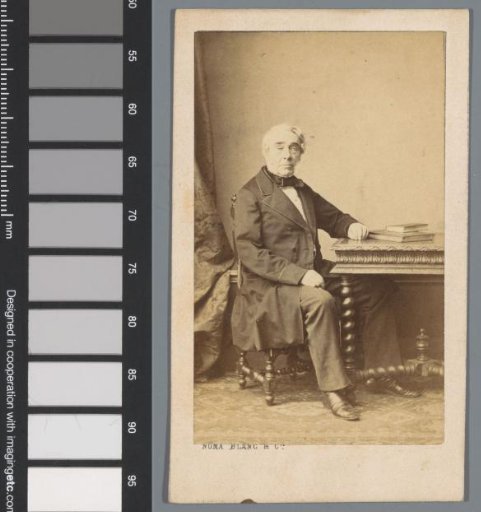 Portrait of an unknown man, identified as Mr. Sacombe