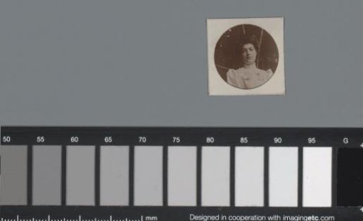 Miniature portrait of an unknown woman