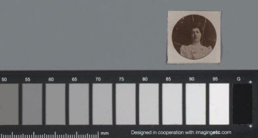 Miniature portrait of an unknown woman