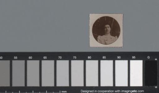 Miniature portrait of an unknown woman