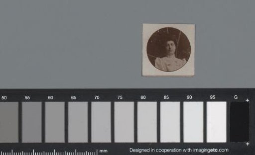 Miniature portrait of an unknown woman