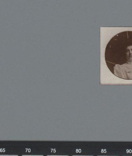 Miniature portrait of an unknown woman