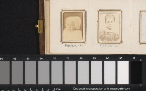 Miniature portrait of an unknown toddler