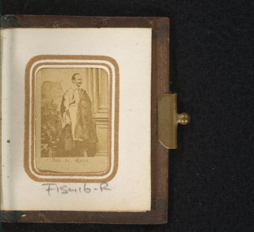 Photographic reproduction of a portrait of Constantine I of Greece