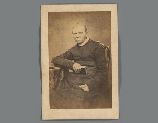 Portrait of Franciscus Cocks on a prayer card