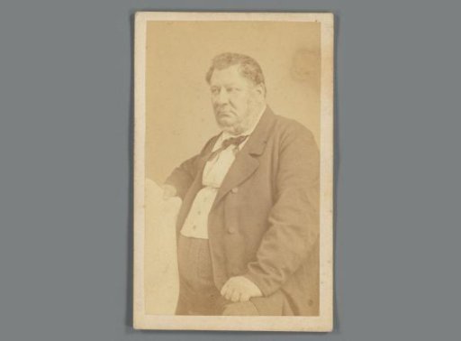 Portrait of Carlo Devigili on a prayer card