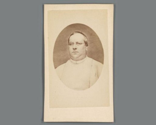 Portrait of Bernardus Joostens on a prayer card