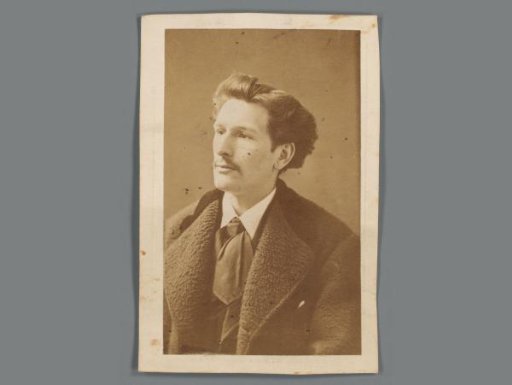 Portrait of Johannes Andreas Ullers on a prayer card