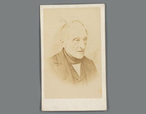 Portrait of Jan Sluijs on a prayer card