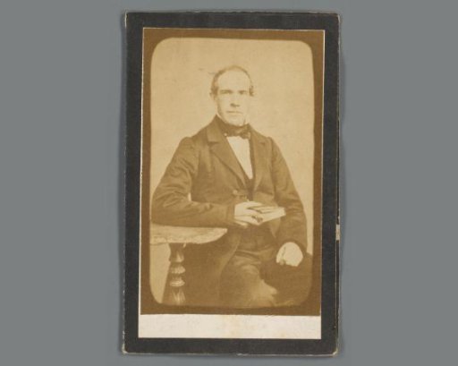 Portrait of Joannes Benediktus van Overstraeten on a prayer card