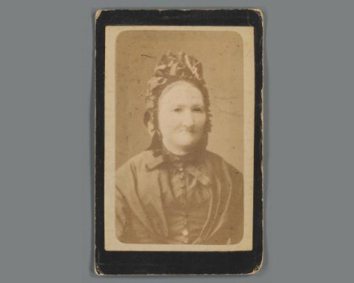 Portrait of Anna Michielsen on a prayer card