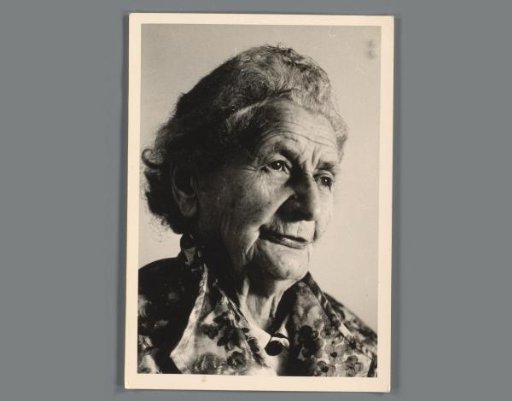 Portrait of Cornelia Wilhelmina Polman on a prayer card