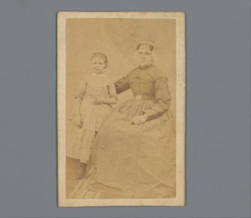 Double Portrait of an Unknown Woman with Daughter