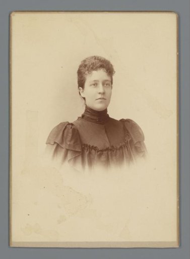 Portrait of an unknown woman