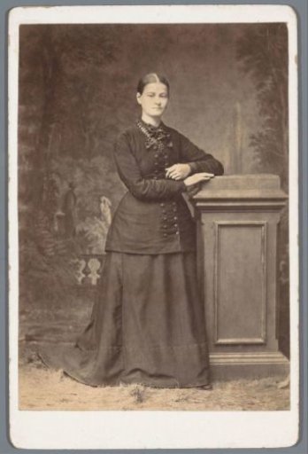 Studio Portrait of an Unknown Woman