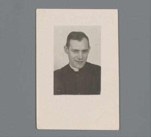Portrait of Father Georgius Kester in memory of his departure to the Cook Islands in April 1947