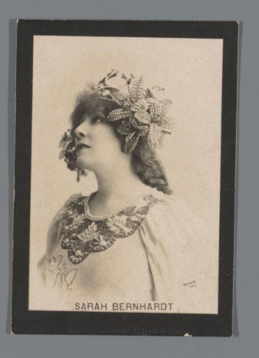 Portrait of Sarah Bernhardt
