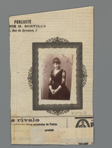 Portrait of the mezzo-soprano Marguerite Ugalde
