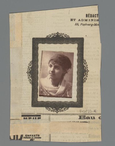 Portrait of an unknown woman, designated as Mary Meyer