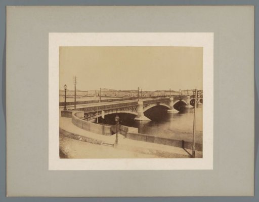 Nikolaevsky Bridge over the Neva in St. Petersburg