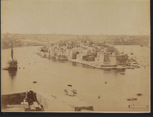 View of the Senglea peninsula in Malta
