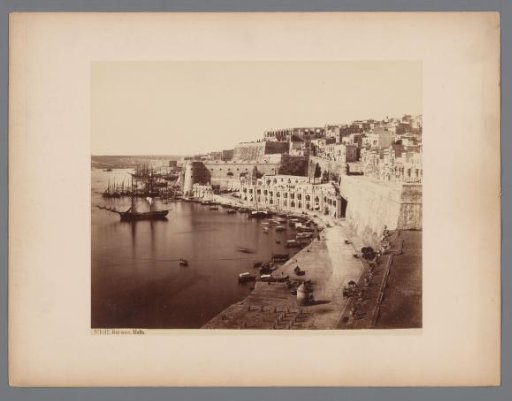 View of the harbour of Malta