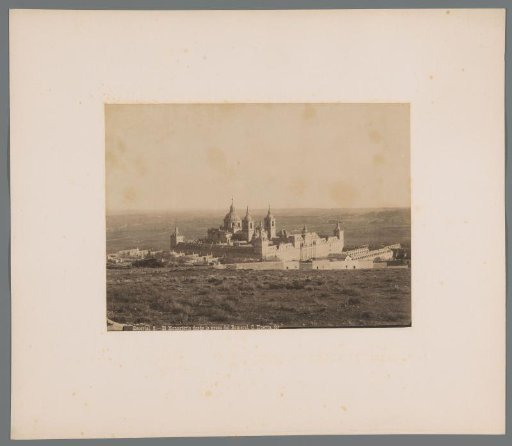 View of the Escorial near San Lorenzo de El Escorial