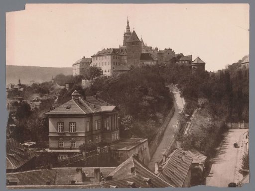 View of the Prague Castle on the Hradčany in Prague