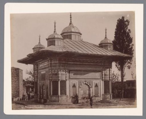 Fountain of Sultan Ahmed III in Istanbul
