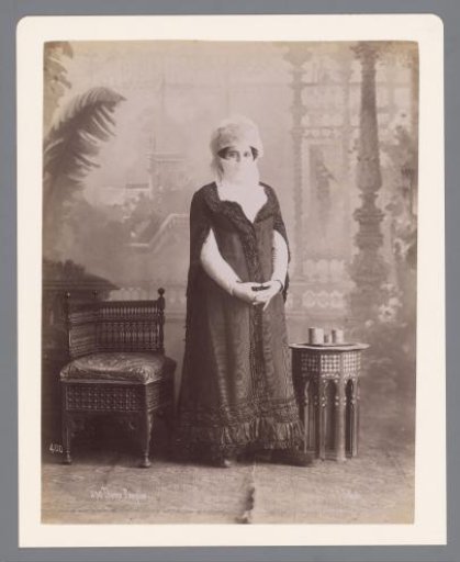 Portrait of an unknown Turkish woman