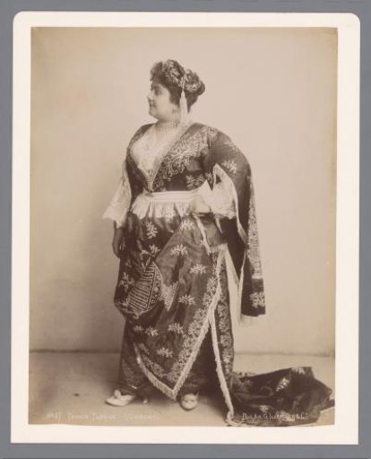 Portrait of an unknown Turkish woman