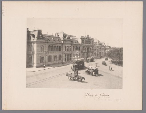 View of the Casa Rosada in Buenos Aires