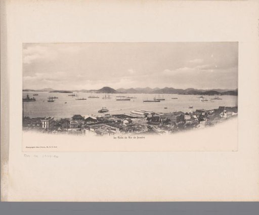 View of the roadstead of Rio de Janeiro