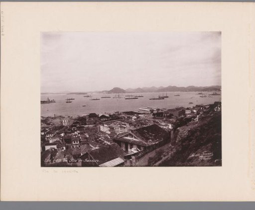 View of the roadstead of Rio de Janeiro
