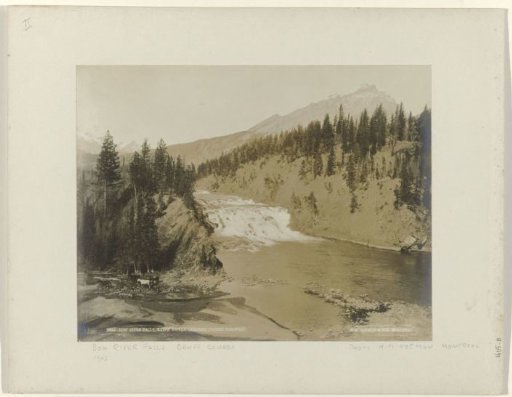 Waterfall in Bow Valley, Canada