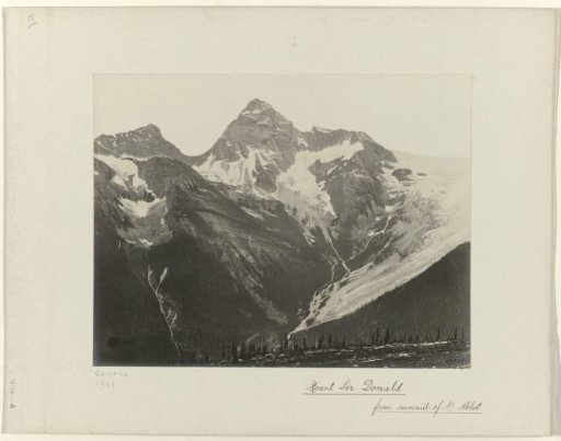 View of Mount Sir Donald
