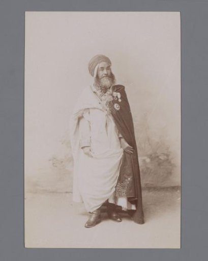 Portrait of an unknown Algerian man
