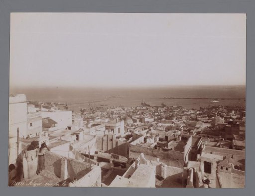 View of Algiers and the Mediterranean Sea from the Kasbah of Algiers