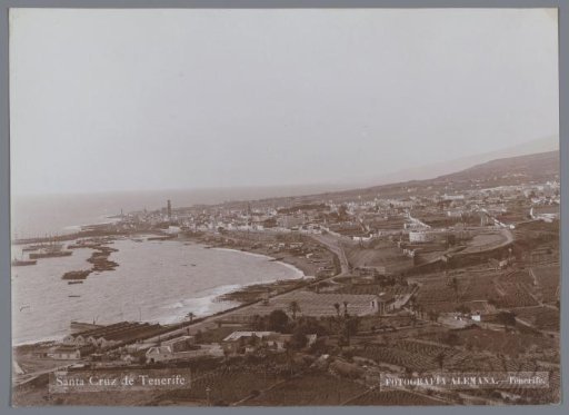 View of Santa Cruz and the beach
