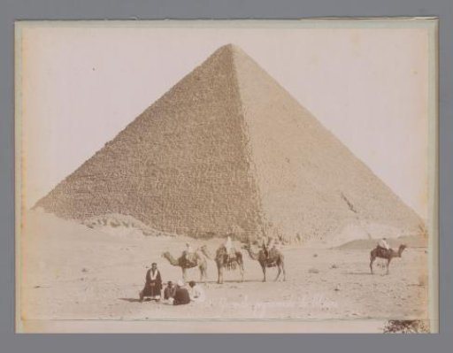 View of the Pyramids of Giza