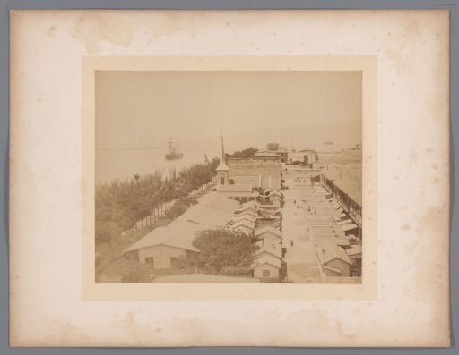 View of Port Tewfik, near the Suez Canal