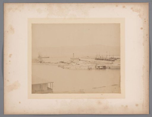 Dock near the Suez Canal