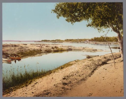 View of the Suez Canal at Ismailia
