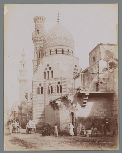 Tomb monument in the Qarafa in Cairo, possibly the tomb of Sultan al-Ashraf Qaytbay