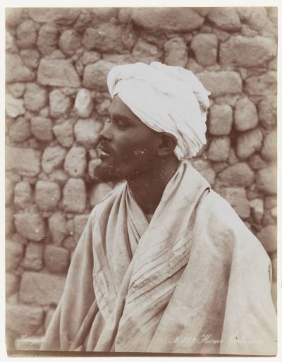 Portrait of an unknown man of the Besharin tribe