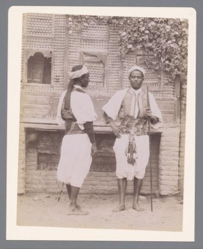 Double portrait of two unknown Egyptian soldiers (Seis).