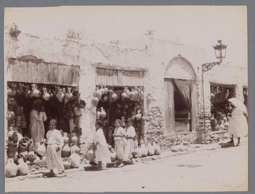 View of a jug shop.