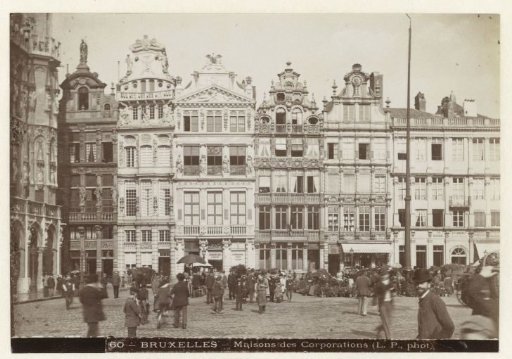 Guild Houses on the Grand Place in Brussels