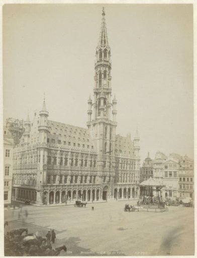 Town Hall of Brussels on the Grand Place