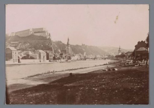 View of the Meuse at Dinant, Belgium